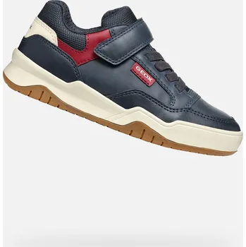 Chlapecké tenisky Tmavě modré chlapecké tenisky Geox Perth - Kluci GEOX modrá | krémová 3417311