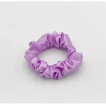 Saténová Scrunchie gumička sv. fialová S