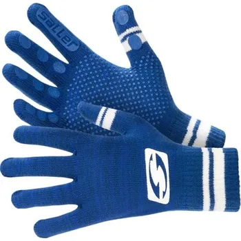 saller hráčské rukavice BASE BARVA: 100 modrá, Velikost: M