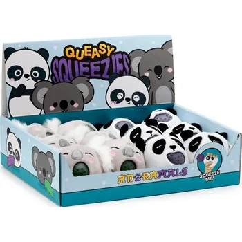 plyšák Plyšová mačkací antistres hračka - PANDA KOALA | PUCKATOR