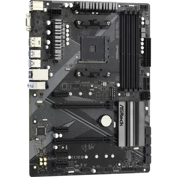 Základní deska ASRock B450 Pro4 R2.0 AMD B450 AM4 4x DDR4 DIMM HDMI DP VGA M.2 USB-C ATX