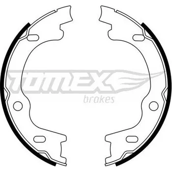 Brzdová čelist Sada brzdových čelistí TOMEX TX 23-38