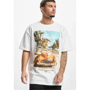 Pánské tričko Bílé oversize tričko Havana Vibe Mister Tee šedá 2545884