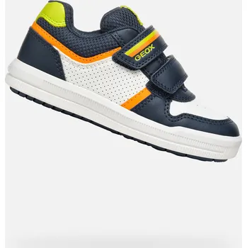 Chlapecké tenisky Tmavě modré chlapecké tenisky Geox Arzach - Kluci GEOX modrá | bílá | oranžová 3417629