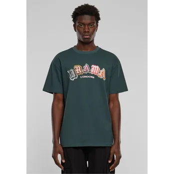 Pánské tričko Pánské tričko Drama Heavy Oversize Tee - zelené Mister Tee černá 2586967