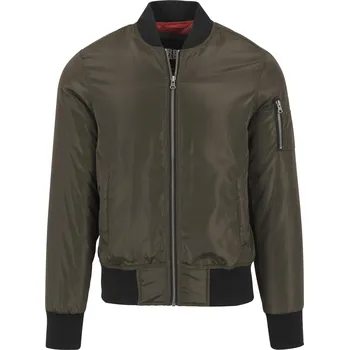 Dámský bomber 2-Tone Bomber Jacket darkolive/černá Urban Classics šedá 2546033