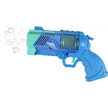 Bublifuk Pistole na bubliny se světlem – modrá