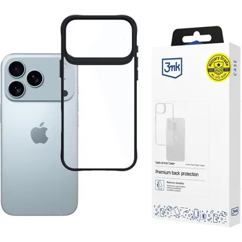 Pouzdro na mobilní telefon Pouzdro 3mk Satin Armor Case+ pro iPhone 17 Pro MAX černé