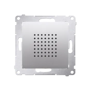 Elektrická zásuvka Reproduktor do rámečku (přístroj s krytem), Simon 54, barva stříbrná metalizovaná