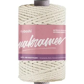Příze Příze myboshi Makramee pletená Natur - 2mm