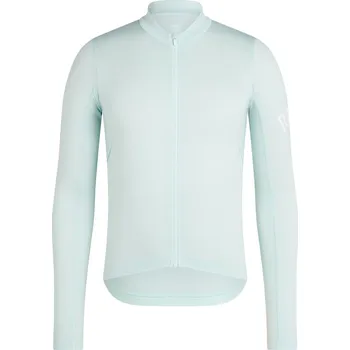 cyklistický dres Rapha Men's Pro Team Long Sleeve Midweight Jersey - aqua / white M