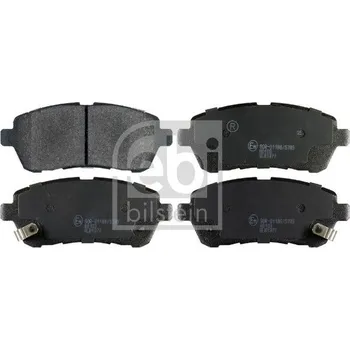 Brzdový systém Sada brzdových destiček, kotoučová brzda FEBI BILSTEIN 170652