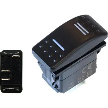 vypínač Přepínač ON-OFF 3PIN bílý