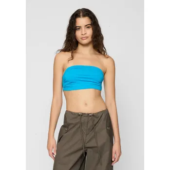 Dámské tričko Dámské Bandeau Top 3-balení tyrkysová+tyrkysová+tyrkysová Urban Classics modrá 2854180