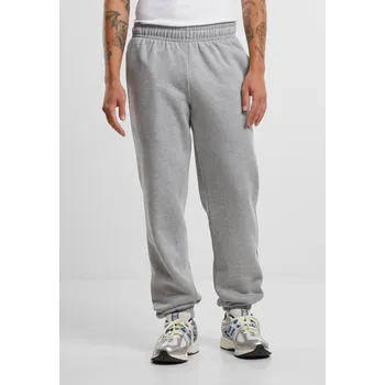 Pánské tepláky Basic Essential šedý melír Urban Classics šedá 2951617