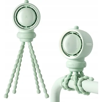 Domácí ventilátor Mini ventilátor Jisulife 6975061533139 zelený