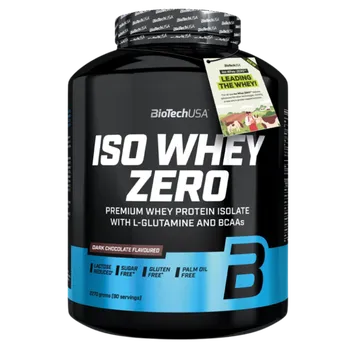 Protein BiotechUSA Iso Whey Zero 454g - káva