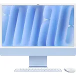Apple iMac 24" (2024) M4 4,5K Retina displej 10C CPU 10C GPU 16GB RAM 512 GB SSD Modrý