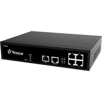 Stolní telefon YEALINK/YEASTAR Yeastar NeoGate TB400, IP/ISDN2 brána, 4x BRI, 1x LAN, rack