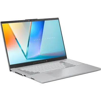 Notebook ASUS Vivobook Pro Core Ultra 9 285H 24GB 2 TB SSD RTX 4050 6GB 15,6"3K,120Hz,matný W11P stříbrný
