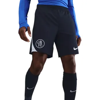 Pánské kraťasy Pánské pleteninové kraťasy Nike Chelsea FC 25/26 Strike černé
