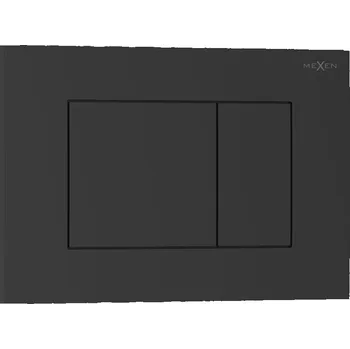 Splachovací tlačítko Mexen Tex 02 6102-02 matné černé
