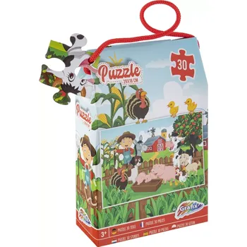 Puzzle GRAFIX Život na farmě 30 dílků