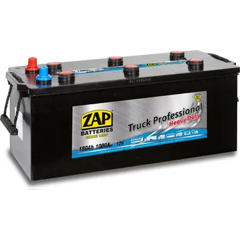 Autobaterie autobaterie ZAP Truck Professional HD 180Ah 12V 1000A 513x224x222 vystouplé zátky