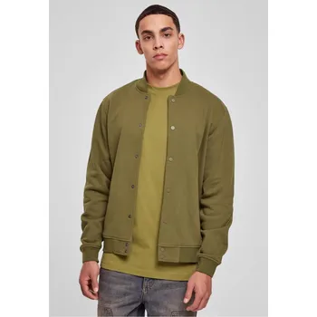 Pánské sako Ultra Heavy Solid College Jacket summerolive Urban Classics hnědá 2544917
