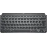 Logitech bezdrátová klávesnice MX Keys mini EasySwitch Bluetooth CZSK - grafitová