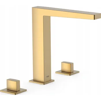 Vodovodní baterie Stojánková umyvadlová baterie Tres zlatá