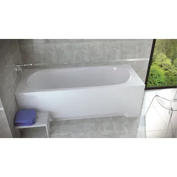 Vana Obdélníková vana VINDOBONA, S nožičkami, 180 × 80 cm OLVVIN18-OLVPINOZSTELWD + slevový kód, + prodloužená záruka