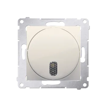 Elektrická zásuvka Zvonek elektronický (přístroj s krytem), 8 – 12 V~, Simon 54, barva krémová