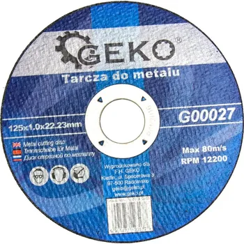 Příslušenství k brusce Řezný kotouč na kov 125 x 1 x 22,23 mm, balení 25 ks