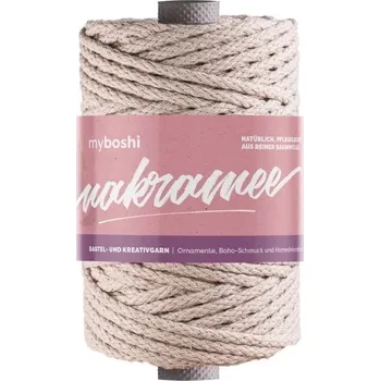 Příze Příze myboshi Makramee pletená Nude