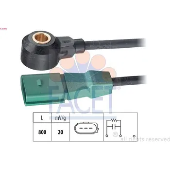 Čidlo automobilu Senzor klepání FACET 9.3060