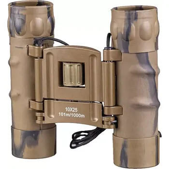 Dalekohled Dalekohled 10x25 GEN II pískový (Kapesní provedení taktického binokuláru II.GENERACE, o zorném poli: 101 m / 1000 m )