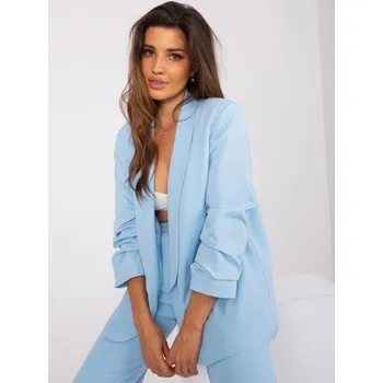 Dámské sako Dámské sako s 3/4 rukávy JESSICA světle modré