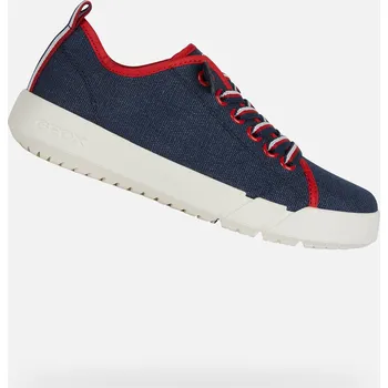 Dámské tenisky Tmavě modré chlapecké tenisky Geox Hyroo - Kluci GEOX modrá | krémová 3417627