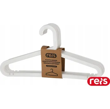 Věšák Věšák plastový s příčkou na oblečení 10 ks