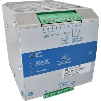 Napájecí zdroj pro osvětlení Metel PB7-485A/S průmyslový záložní zdroj 230V/48VDC, 5A