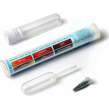 Diagnostický test PRO Test na těžké kovy 5v1 (Kadmium, Rtuť, Olovo, Měď, Zinek)
