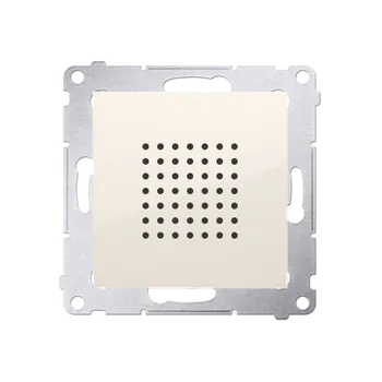 Elektrická zásuvka Reproduktor do rámečku (přístroj s krytem), Simon 54, barva krémová