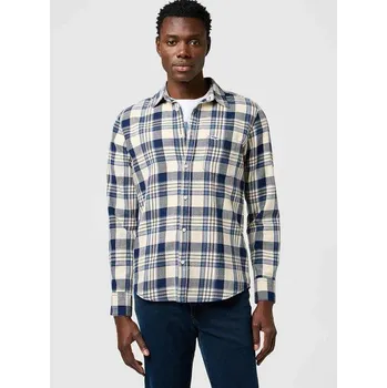 Košile Wrangler INDIGO SHIRT LIGHT INDIGO Velikost: M