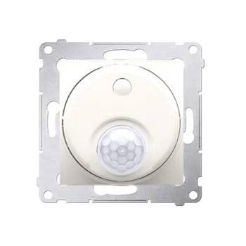 Elektrická zásuvka Spínač se senzorem pohybu (přístroj s krytem), 20 – 500 W, Simon 54, barva krémová