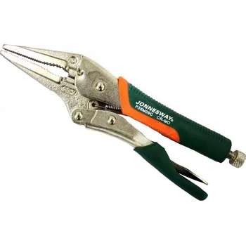 Kleště Kleště rychloupínací s PVC rukojetí, prodloužené, délka 225 mm - JONNESWAY P36M09C