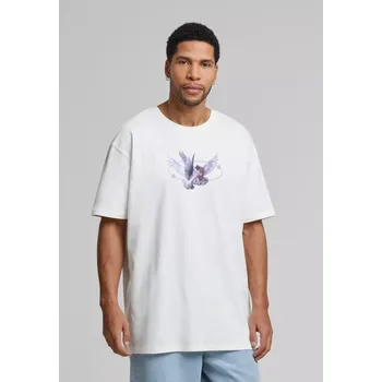 Pánské tričko Oversize tričko Vive la Liberte připravené k barvení Mister Tee šedá 2543556