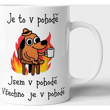 Hrnek Je to v pohodě – ikonický hrnek pro každou situaci - 330ml