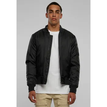 Pánský bomber Basic Bomber Jacket černá Urban Classics černá | šedá 2541353