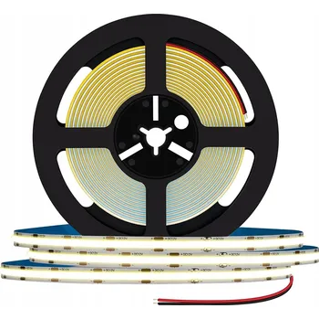 LED osvětlení LED PÁSEK COB SOUVISLÝ NEON 5M 6000K 12V 6W/1M IP20